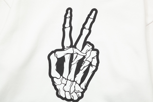 ブランドパーカー側面デザイン